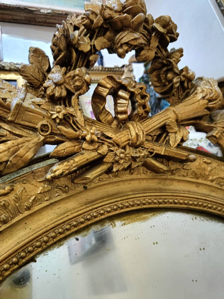Miroir ancien style louis