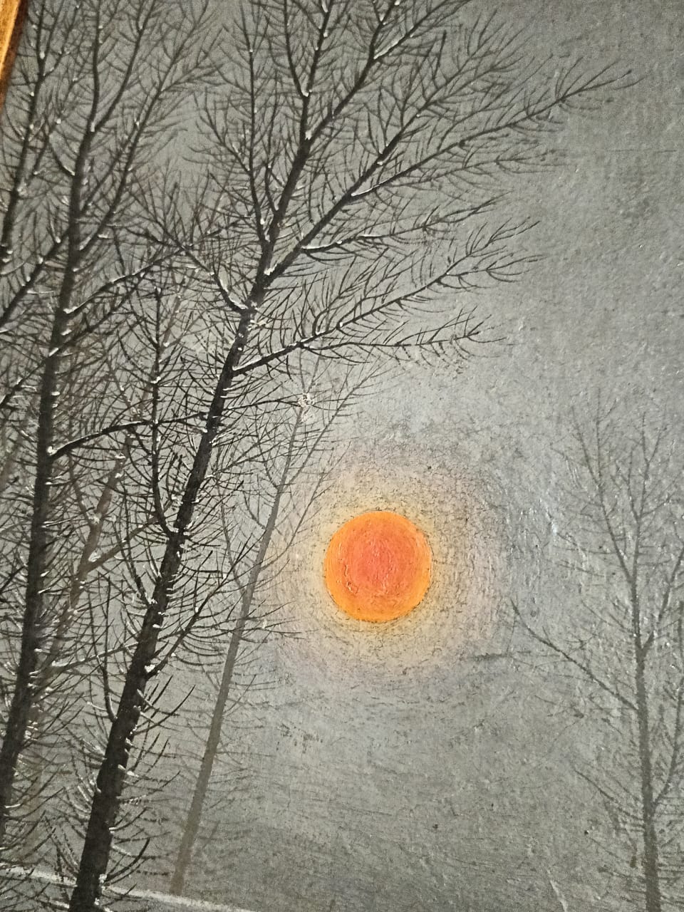 Ancien tableau original signé 1879