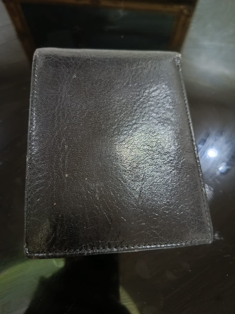 Portefeuille en cuir