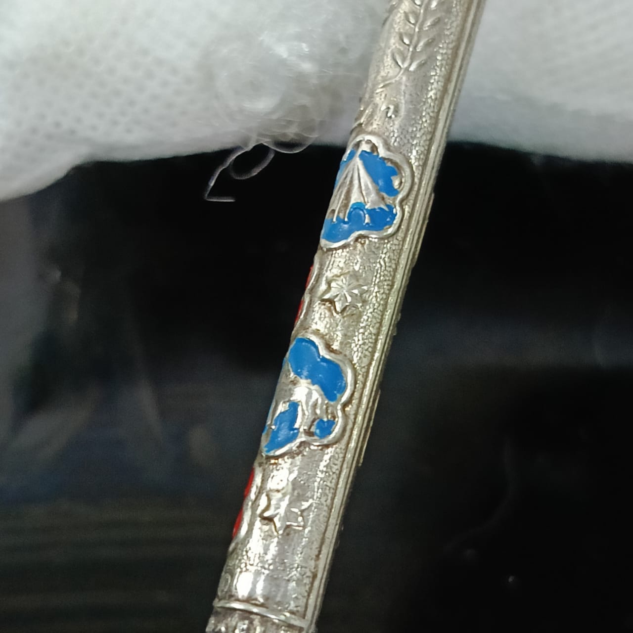 Ancien stylo argent original rare vintage