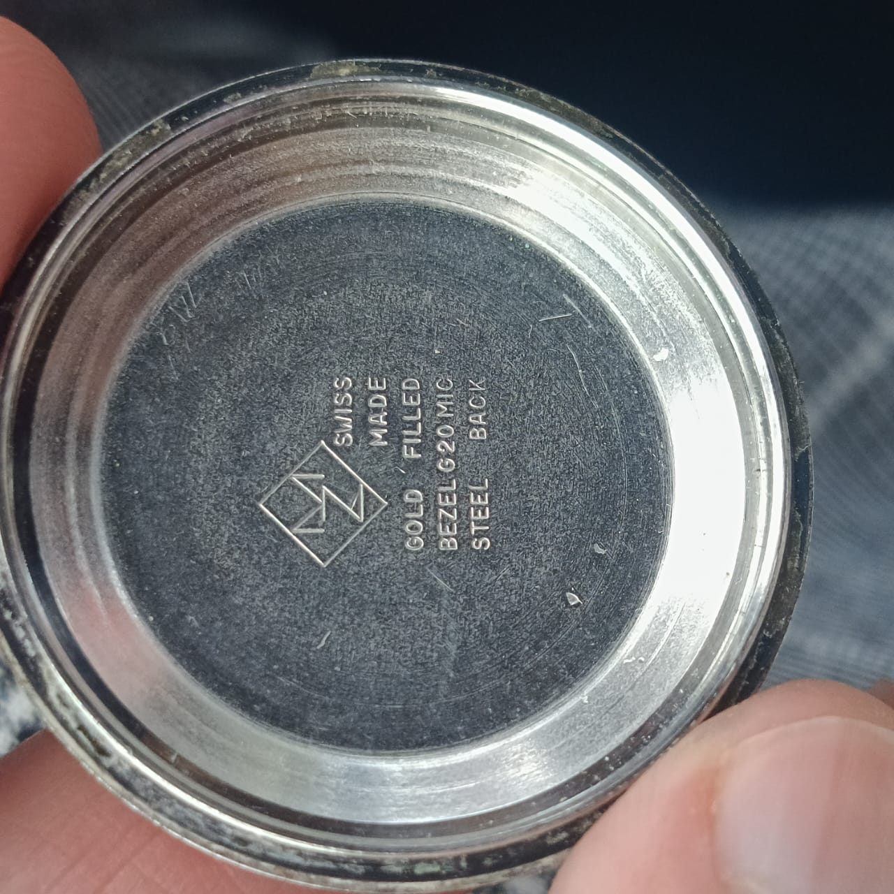 Montre Zenith automatique original plaqué or vintage