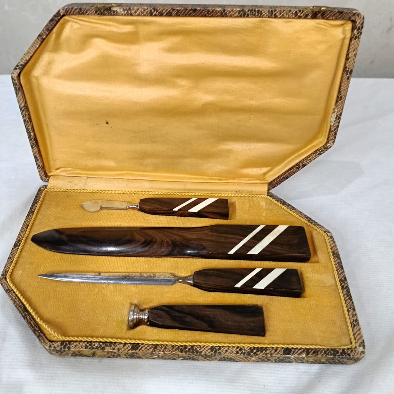 Coffret de bureau vintage original
