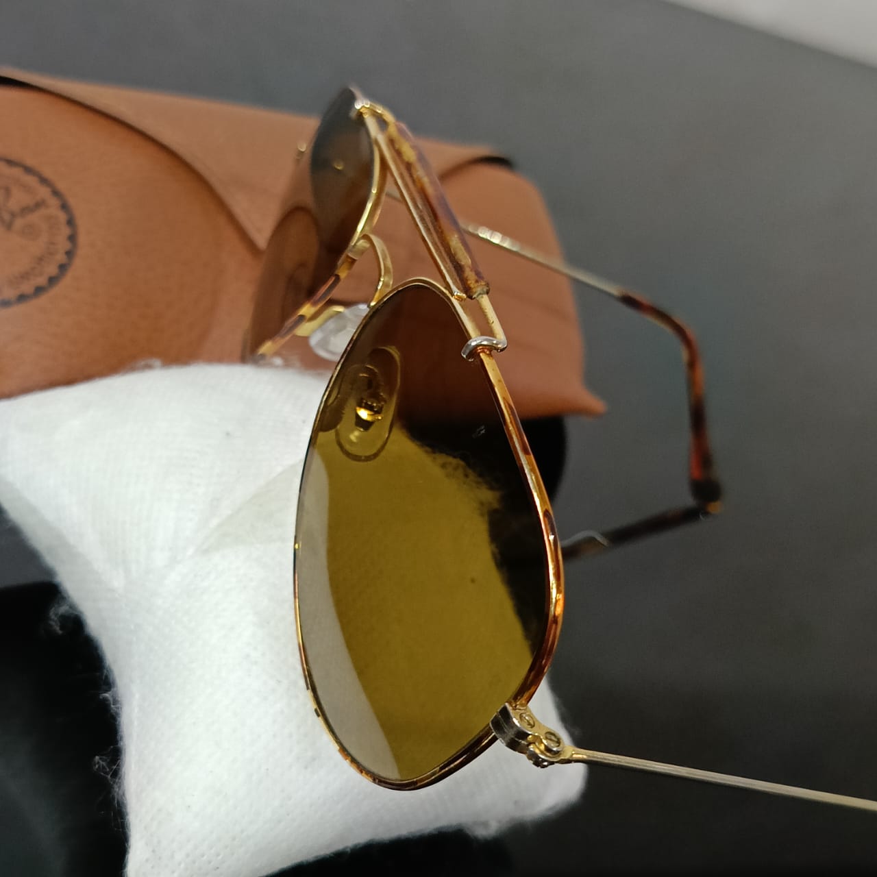 Lunette ray ben USA bl tigre original