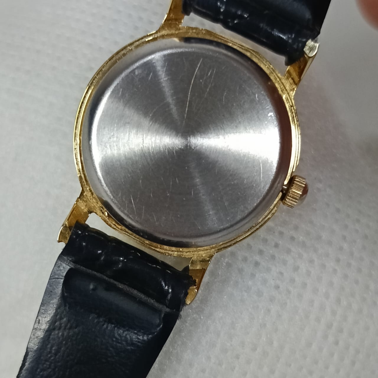 Montre suiso automatique femme plaqué or vintage original