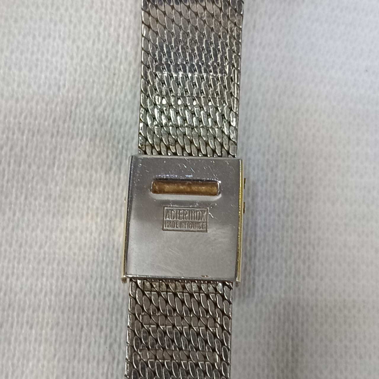 Montre guilde des Orfèvres France mécanique original femme en plaqué or.