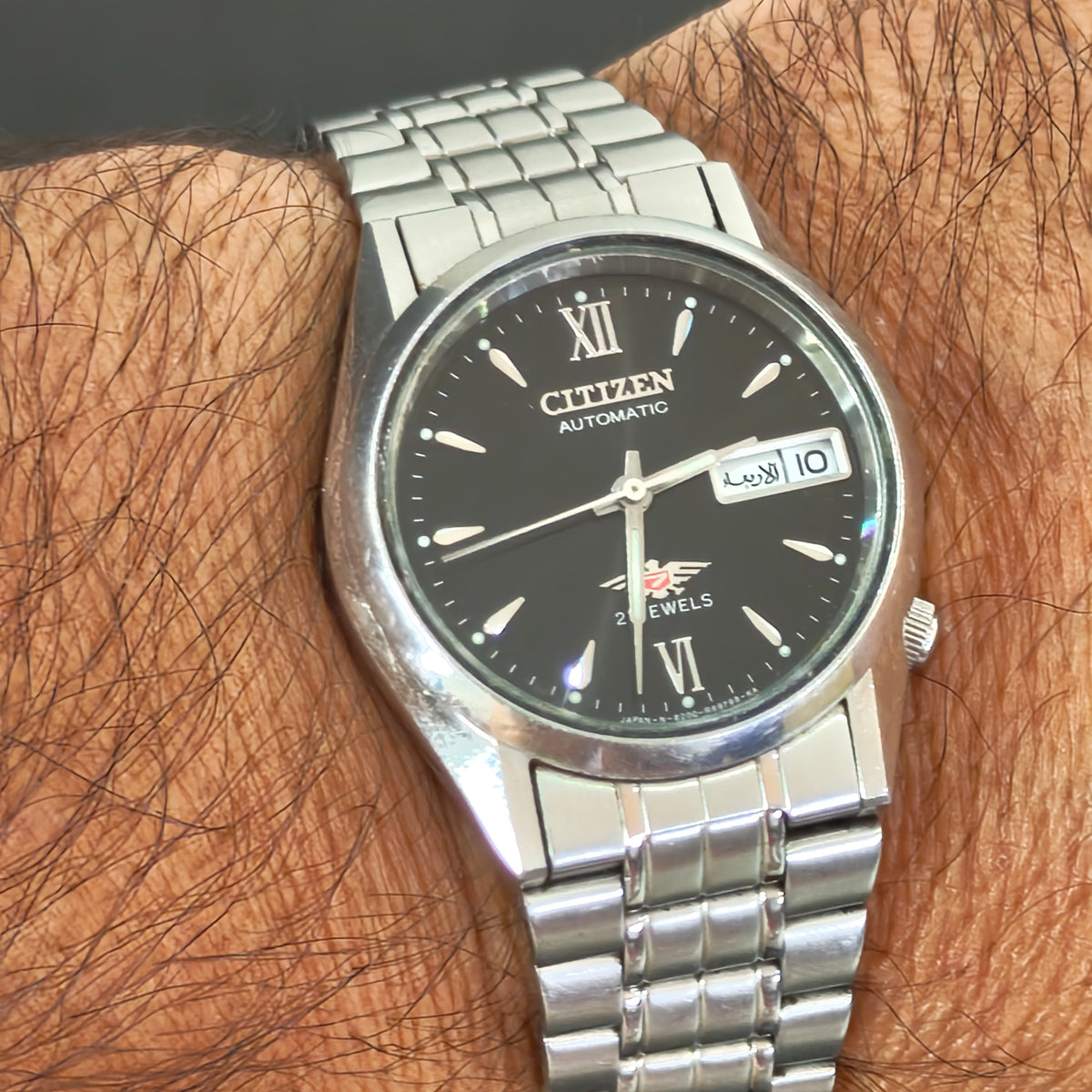 Montre citezen automatique original
34mm
Prix 16000
