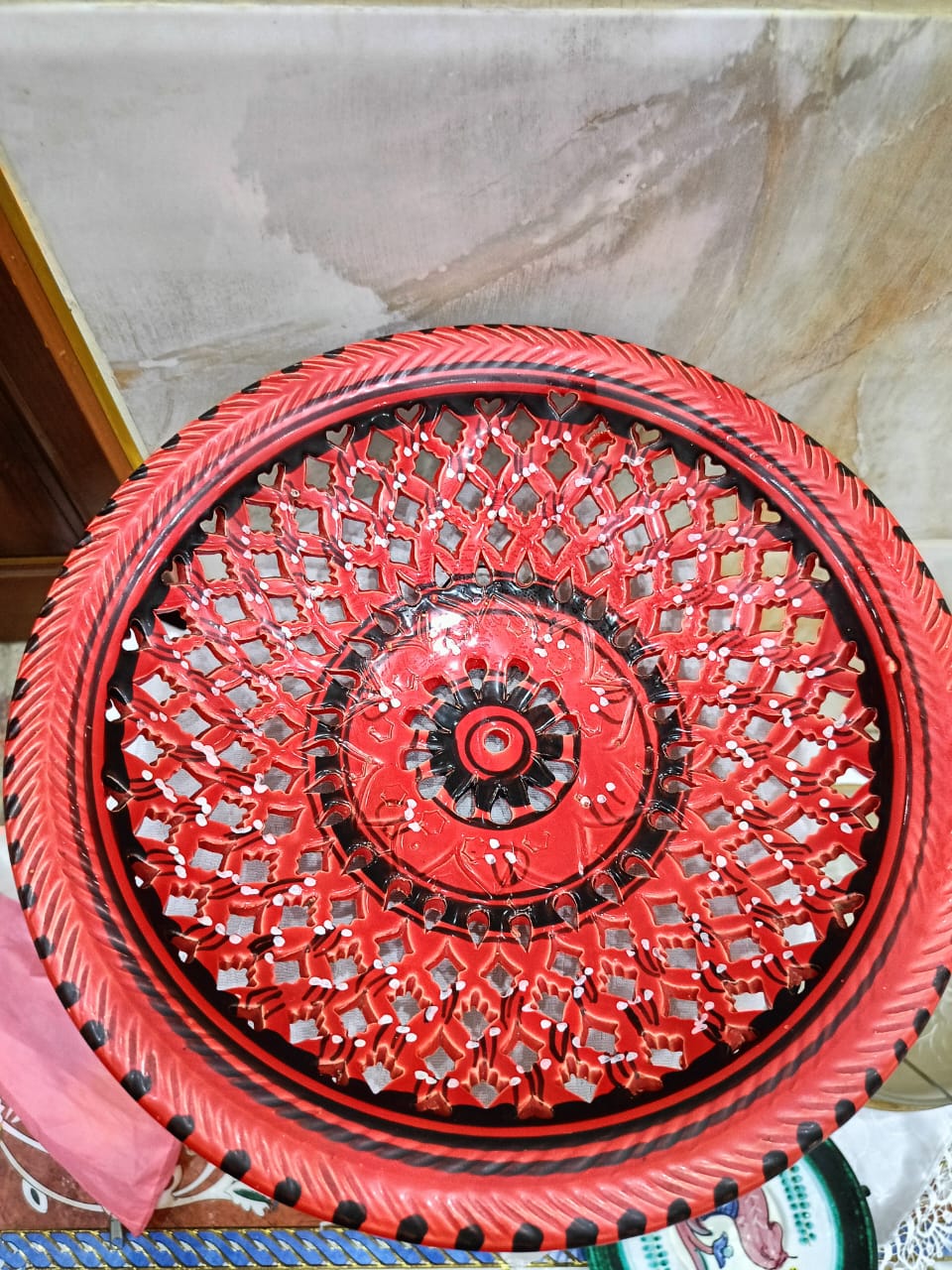 طبق أصلي للديكور قطره 34cm