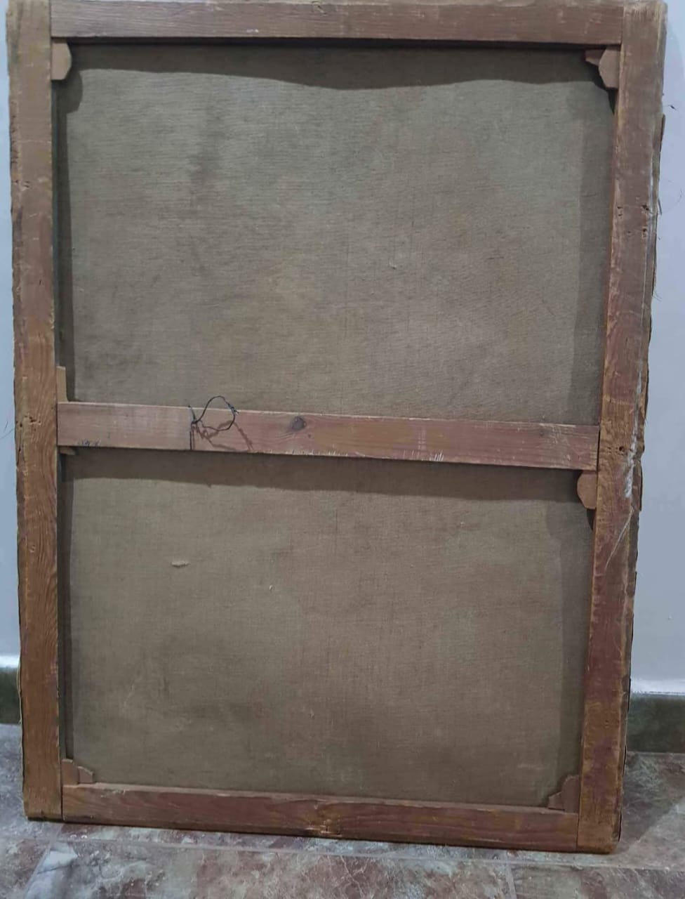 Ancien tableau original signé sur toile 65cm/45cm