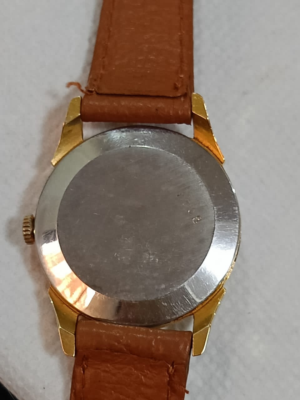 Montre mécanique vintage plaqué or