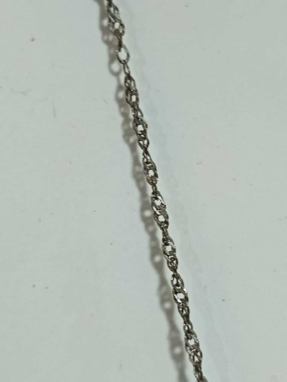 سلسلة بقلادة فيروز طولها مغلقة 24cm