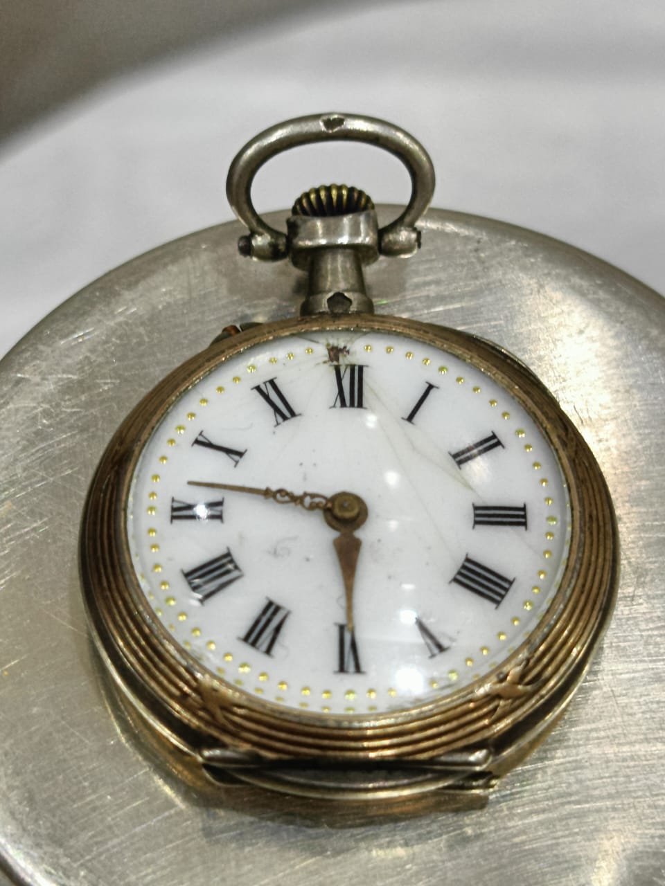 Montre gousset ancienne argent