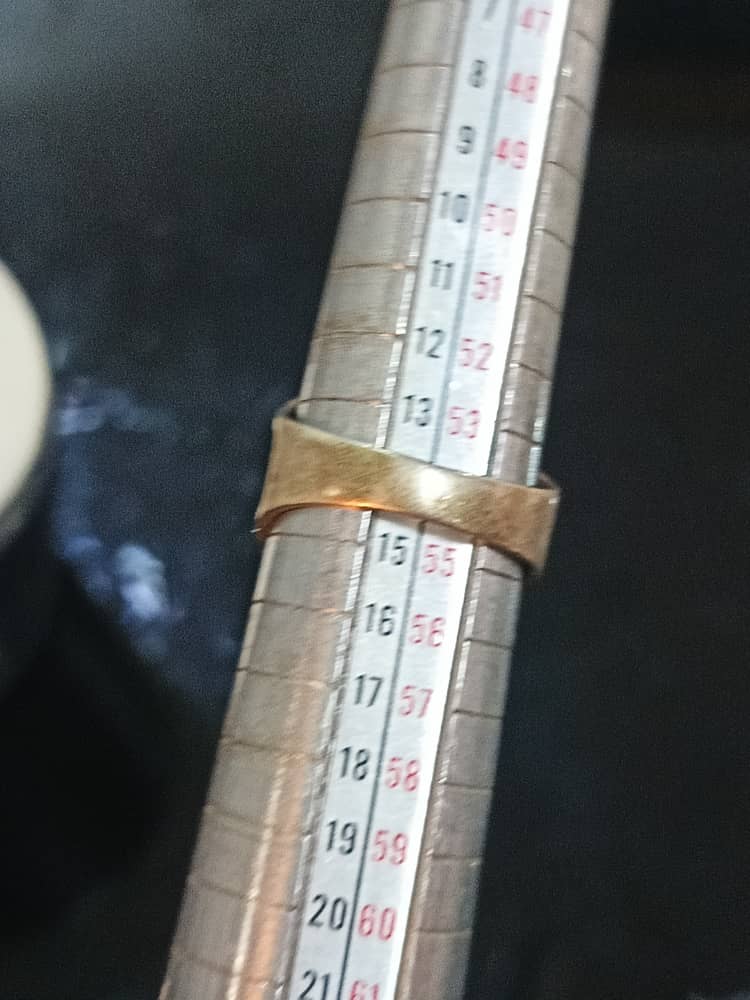 خاتم فضة بحجر ياقوت