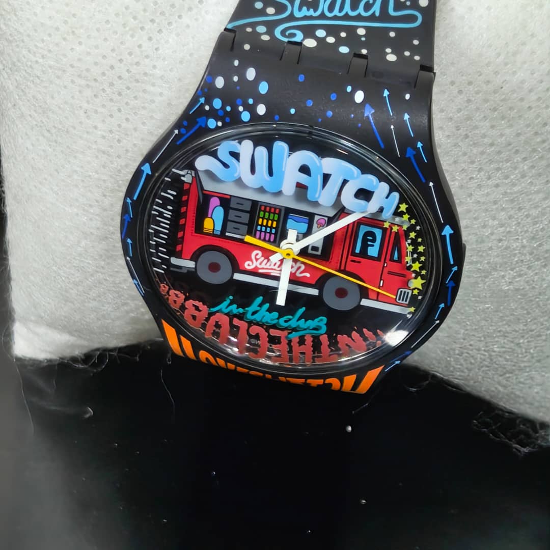 Montre Swatch London femme quartz original
