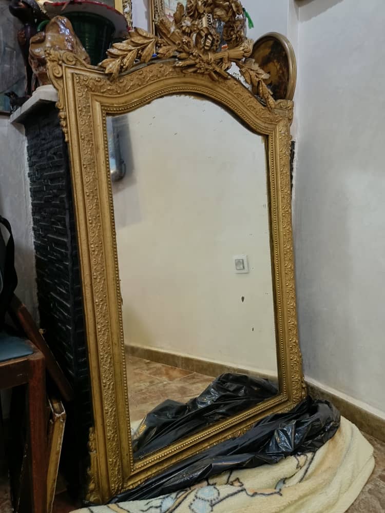 Miroir ancien style louis