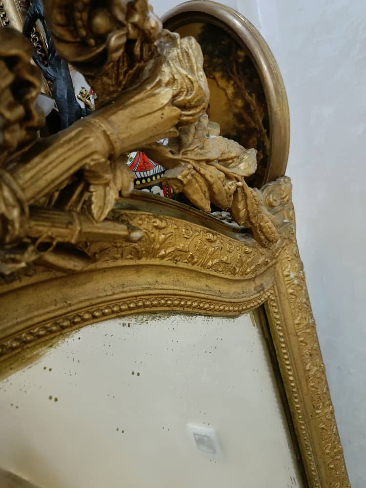 Miroir ancien style louis