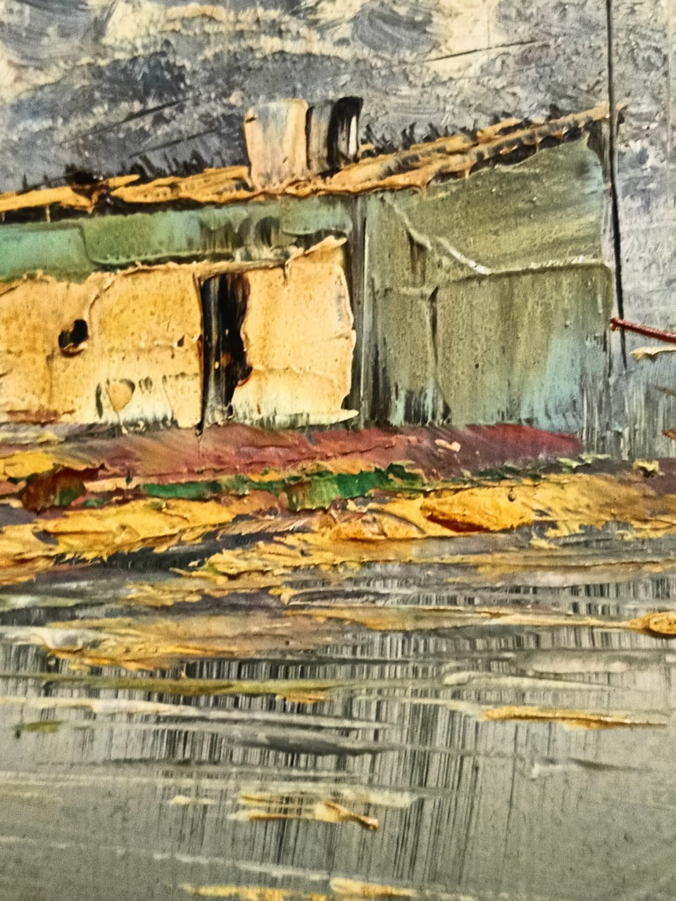Tableau original sur bois