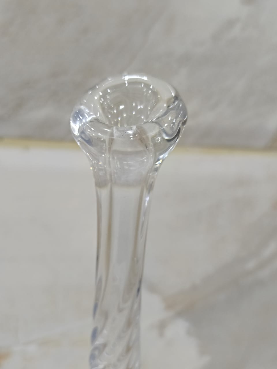 فازة وسندري فضة وكرستال