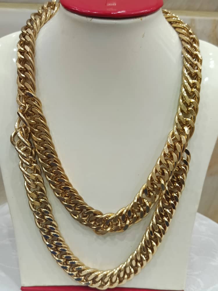 سلسلة غليظة بلاكي طولها مغلق 23cm