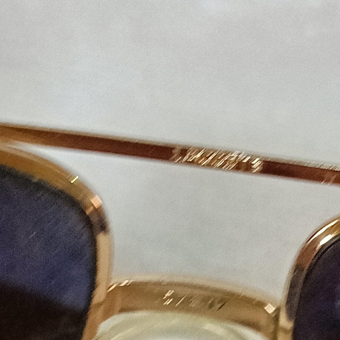 Lunette Lacoste homme original en plaqué or vintage