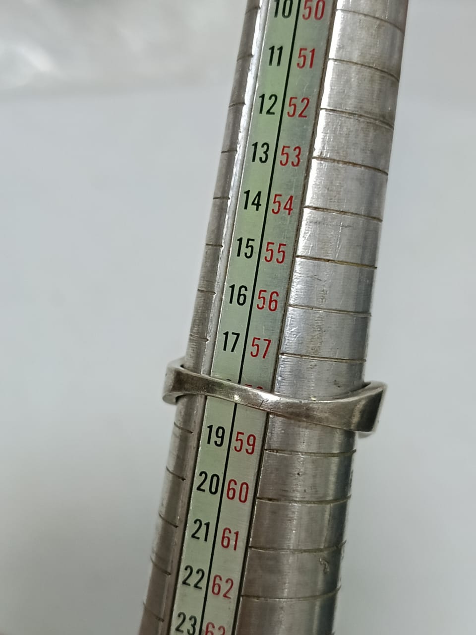 خاتم فضة نسائي
