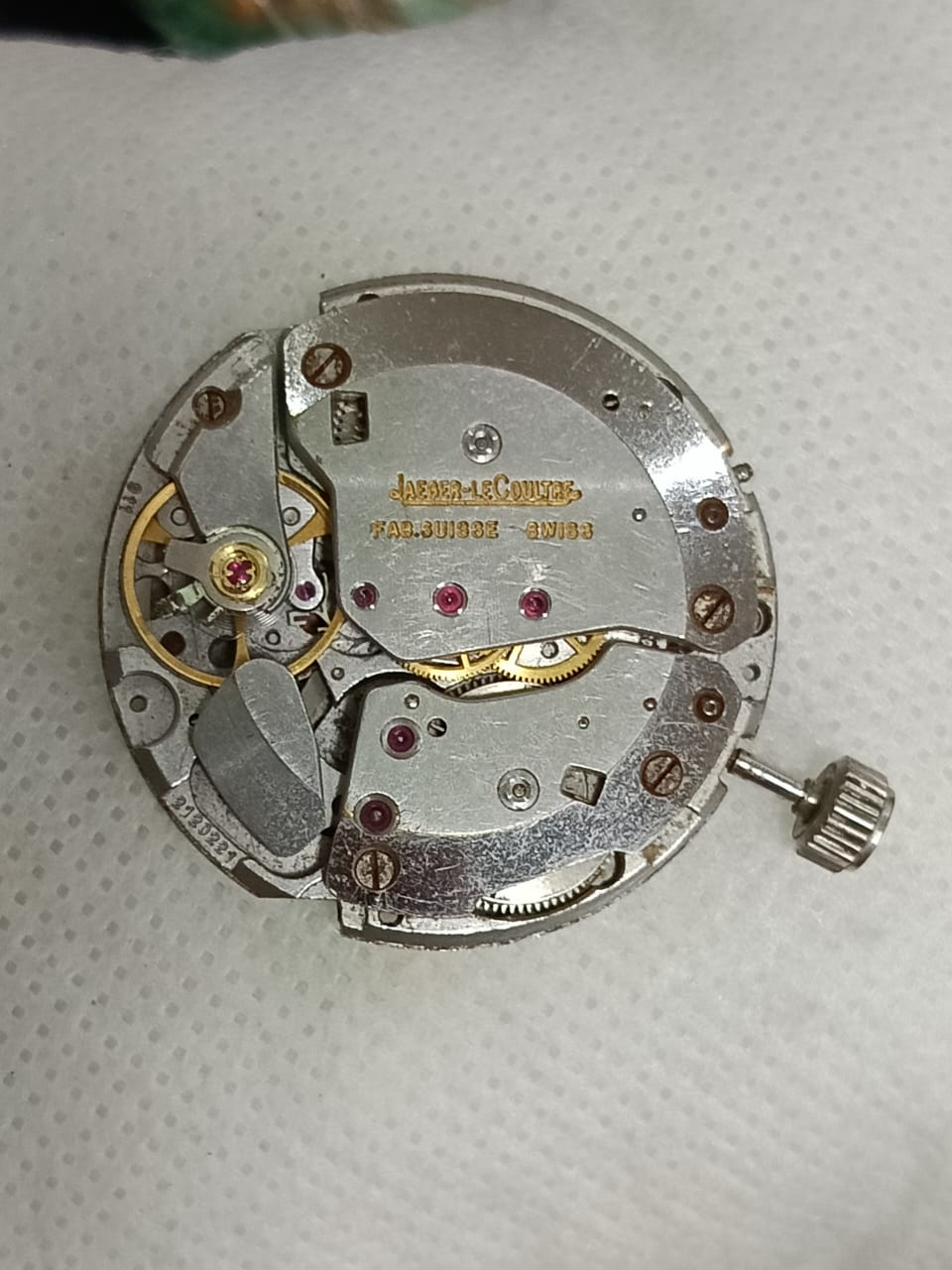 Moteur de montre jaeger de coultre