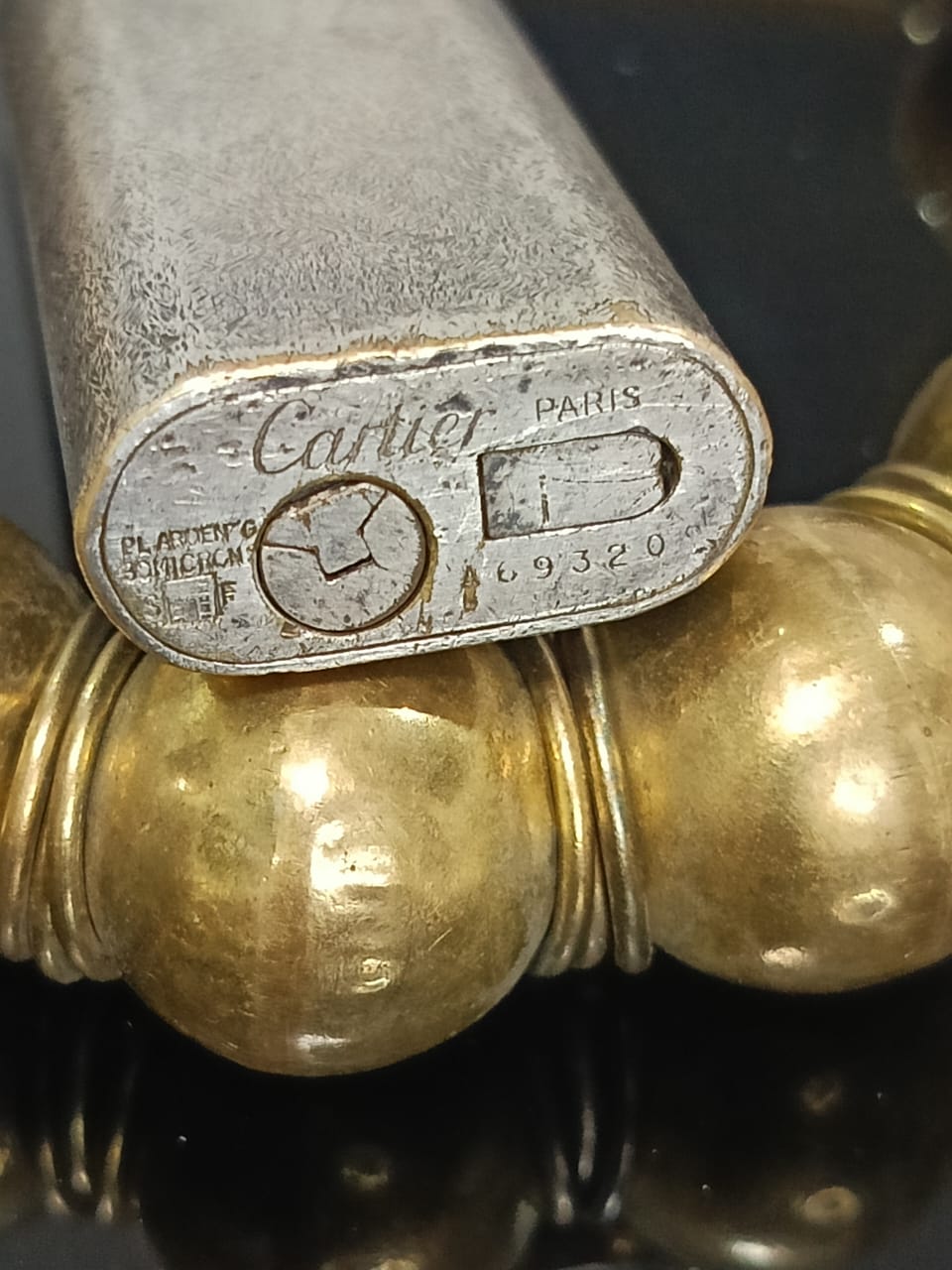 Briquet Cartier original argent
