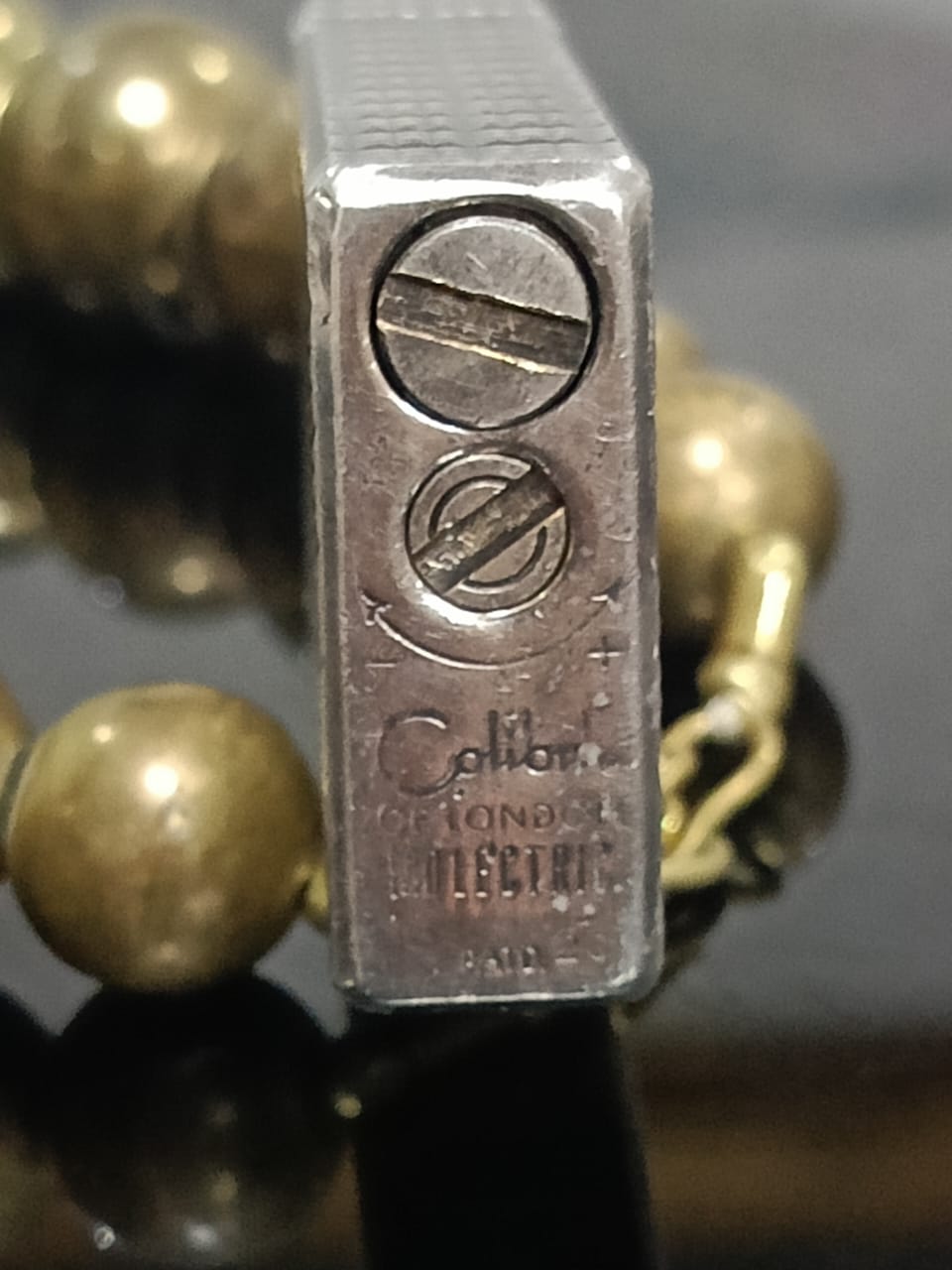 Briquet colibri original argenté