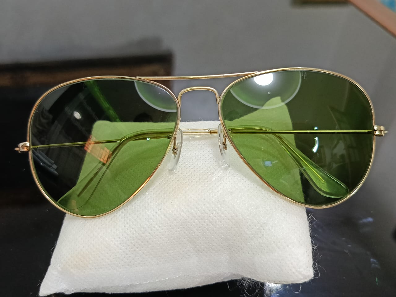 Lunette ray ben USA original 10k gold