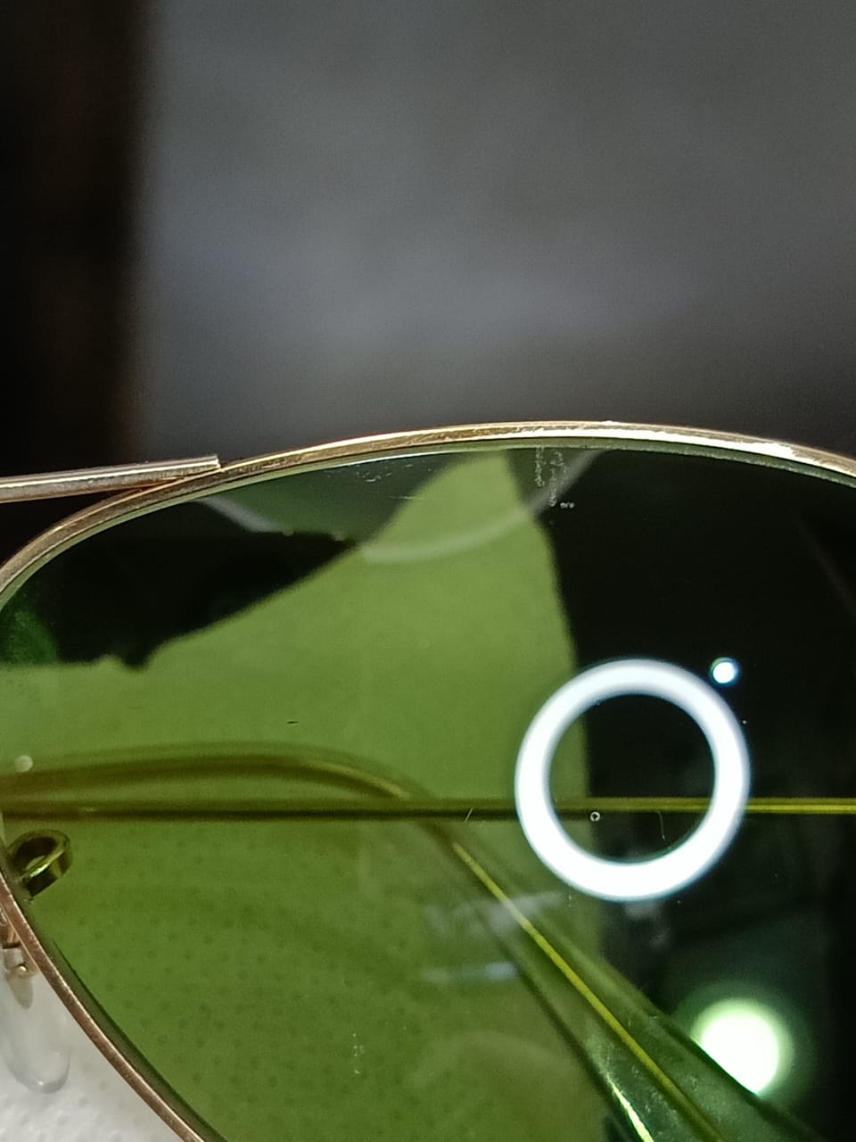 Lunette ray ben USA original 10k gold