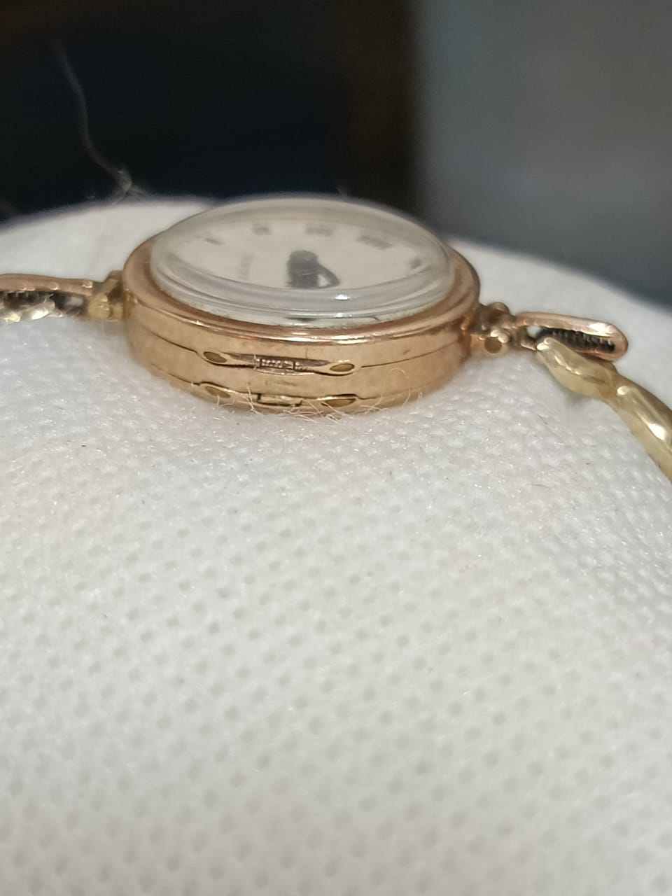 Montre Rolex original femme or 9k ذهب mécanique.