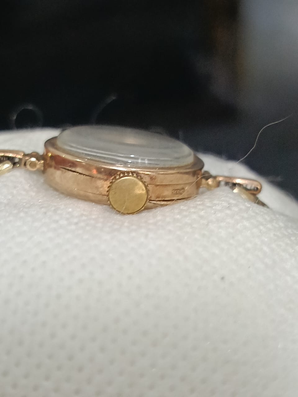 Montre Rolex original femme or 9k ذهب mécanique.
