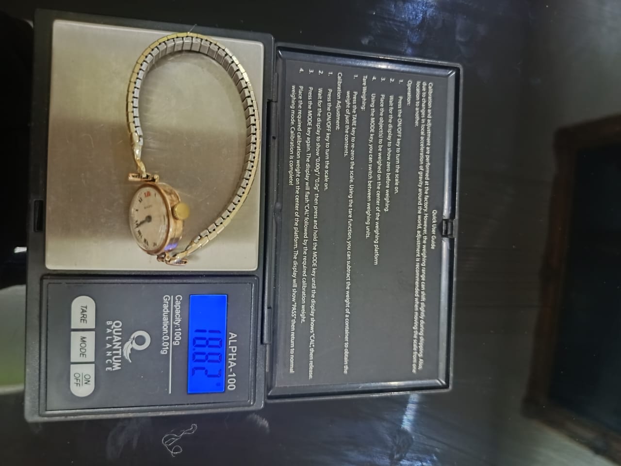 Montre Rolex original femme or 9k ذهب mécanique.