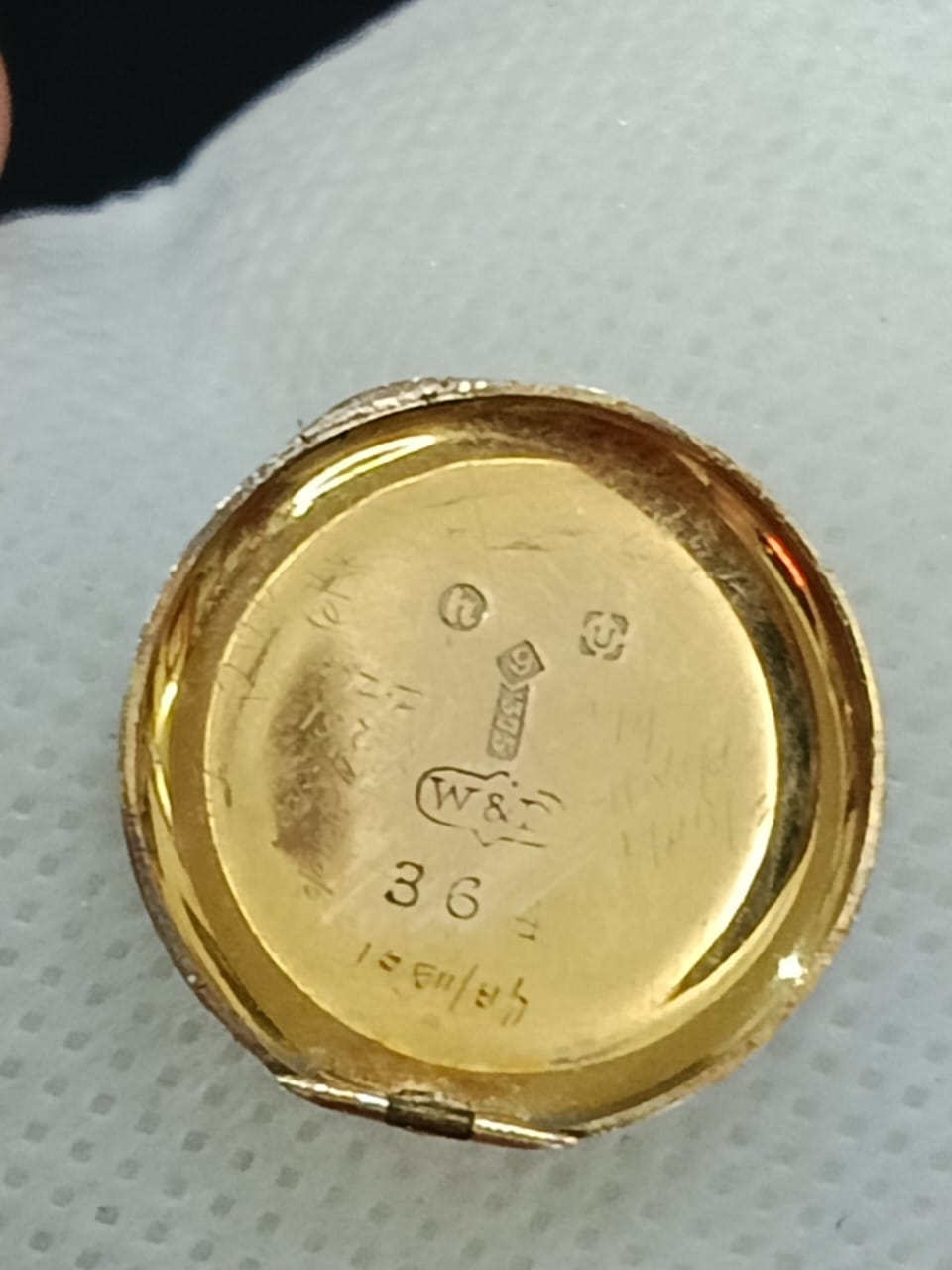 Montre Rolex original femme or 9k ذهب mécanique.