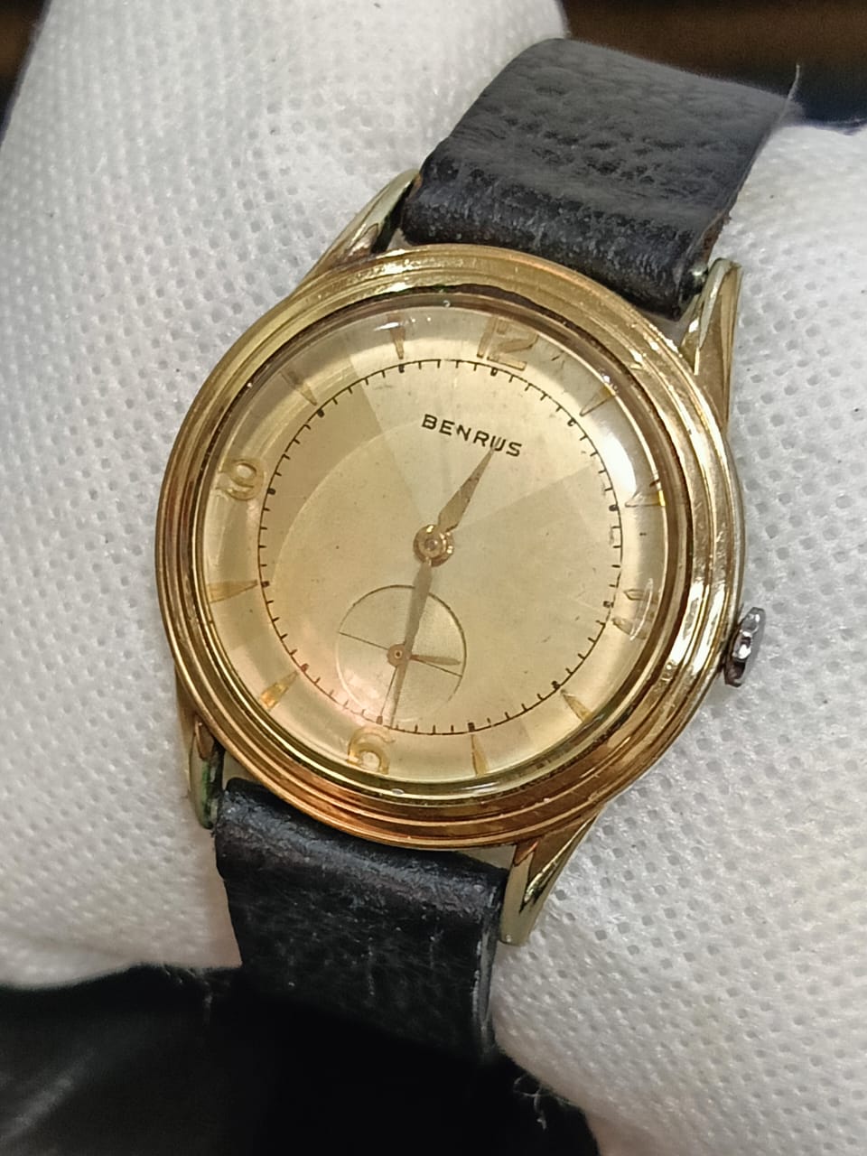 Montre mécanique vintage original usa plaqué or