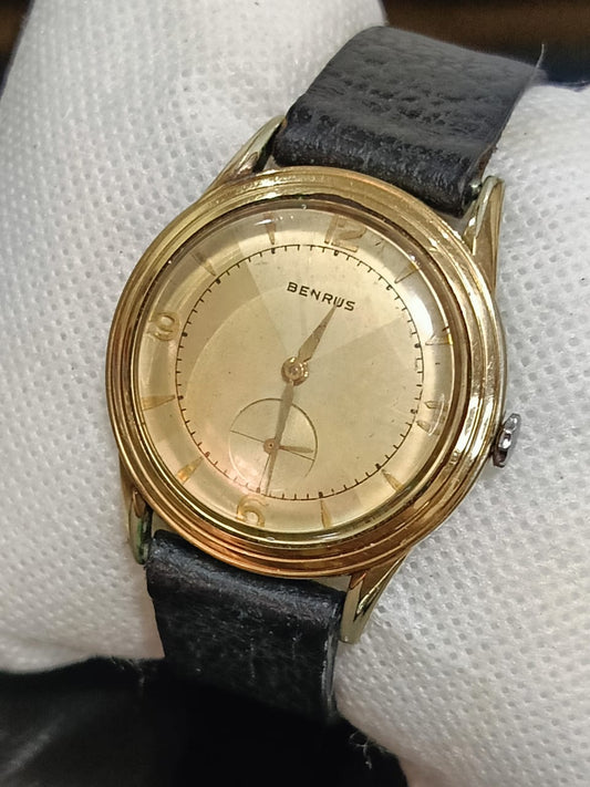 Montre mécanique vintage original usa plaqué or