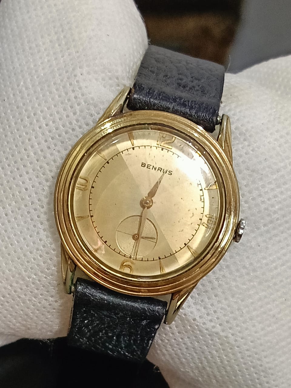 Montre mécanique vintage original usa plaqué or