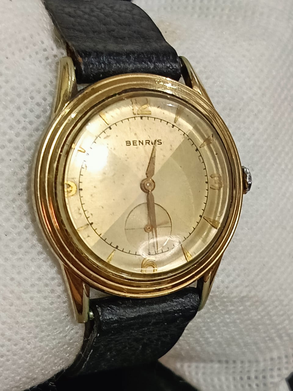 Montre mécanique vintage original usa plaqué or
