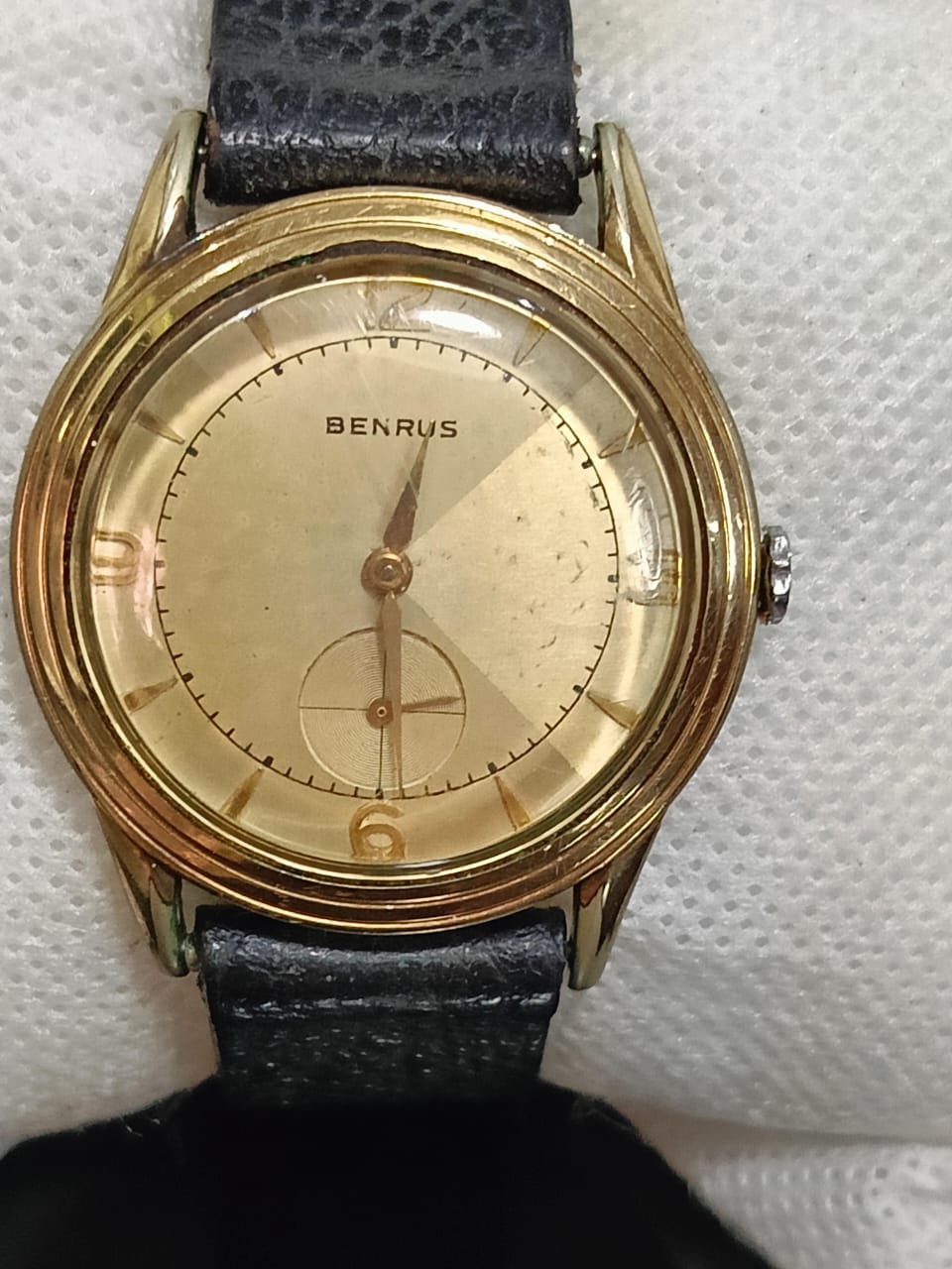 Montre mécanique vintage original usa plaqué or