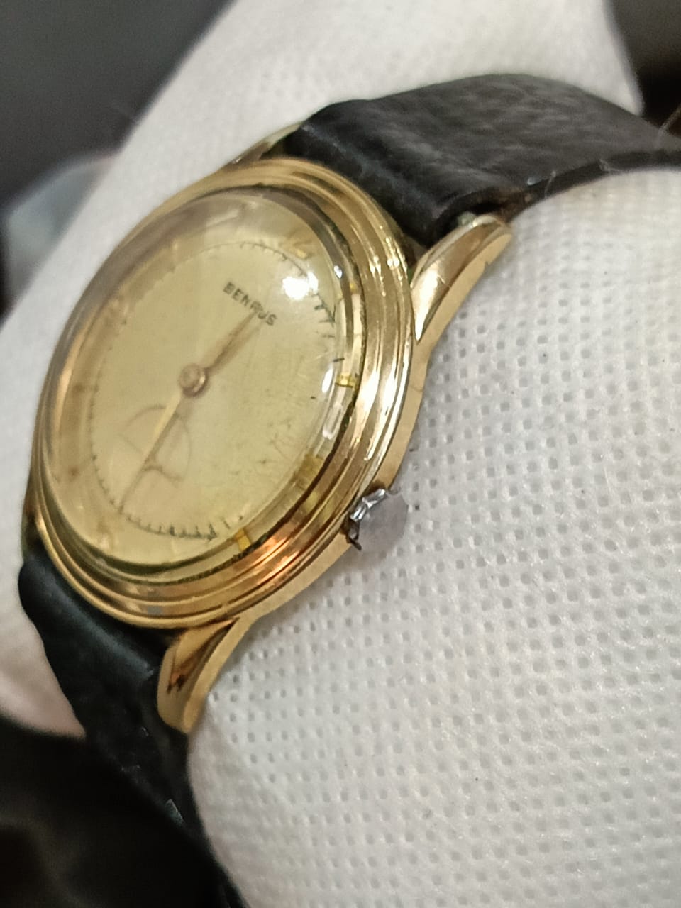 Montre mécanique vintage original usa plaqué or