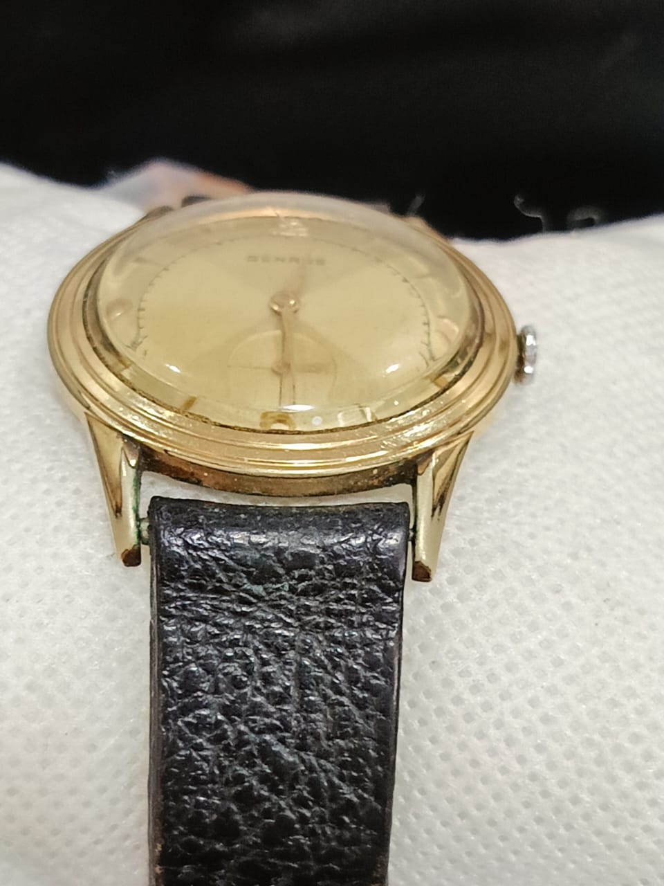Montre mécanique vintage original usa plaqué or