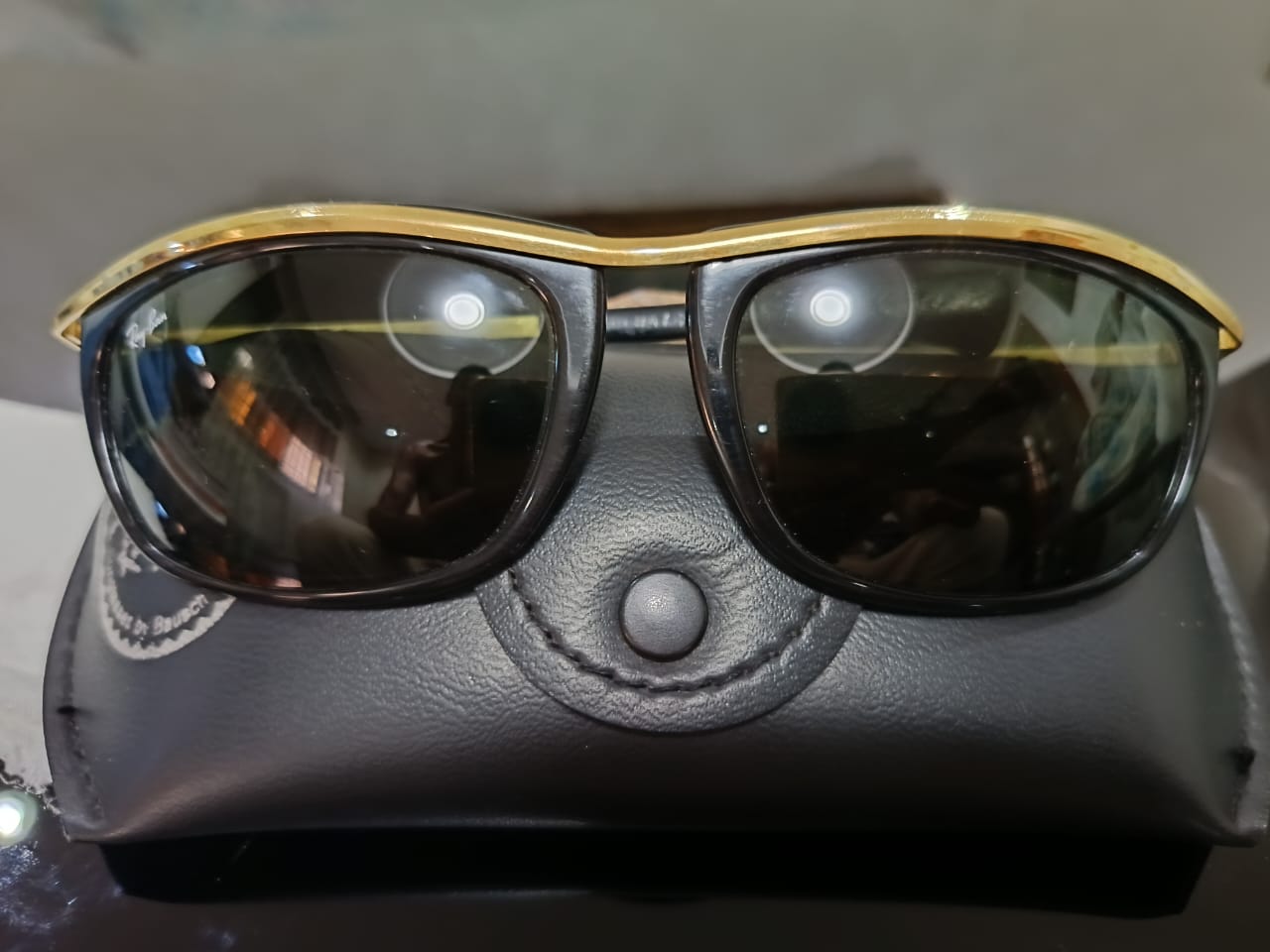 Lunette ray ben USA original rare bl olympique