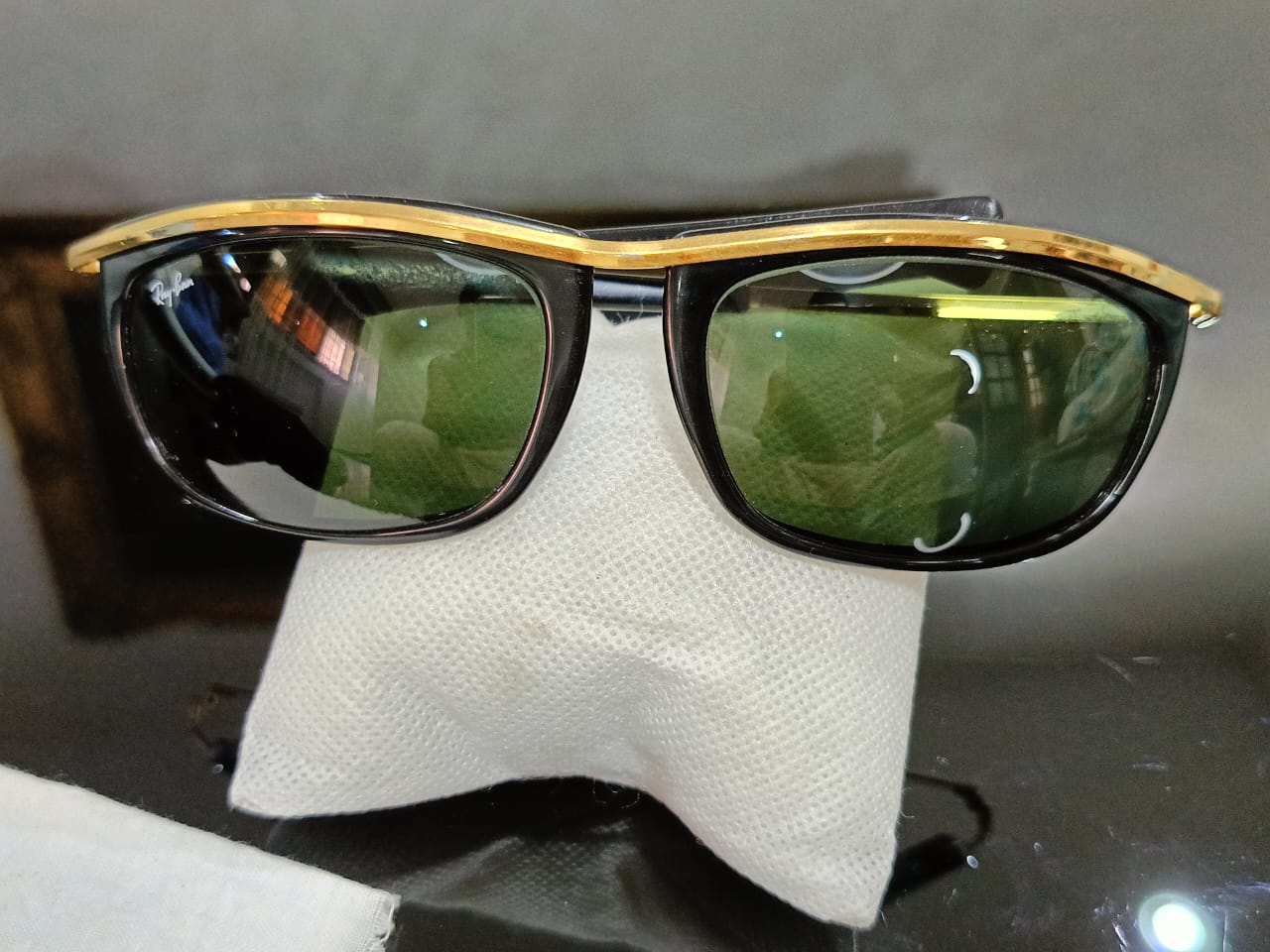 Lunette ray ben USA original rare bl olympique