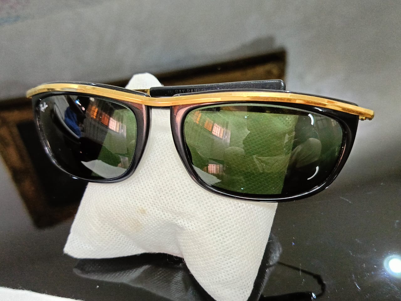 Lunette ray ben USA original rare bl olympique