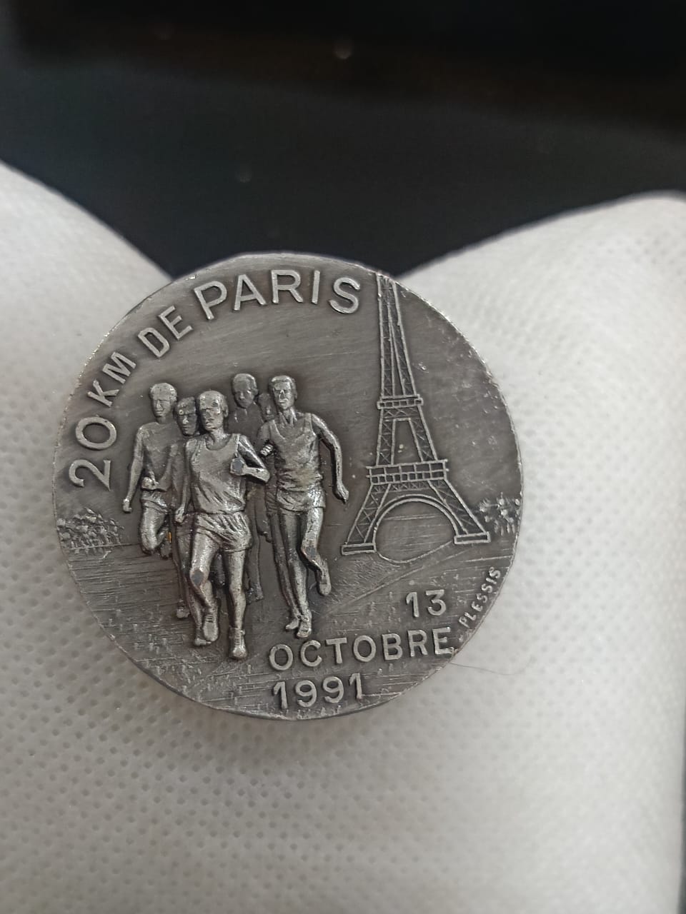 Médaille acier