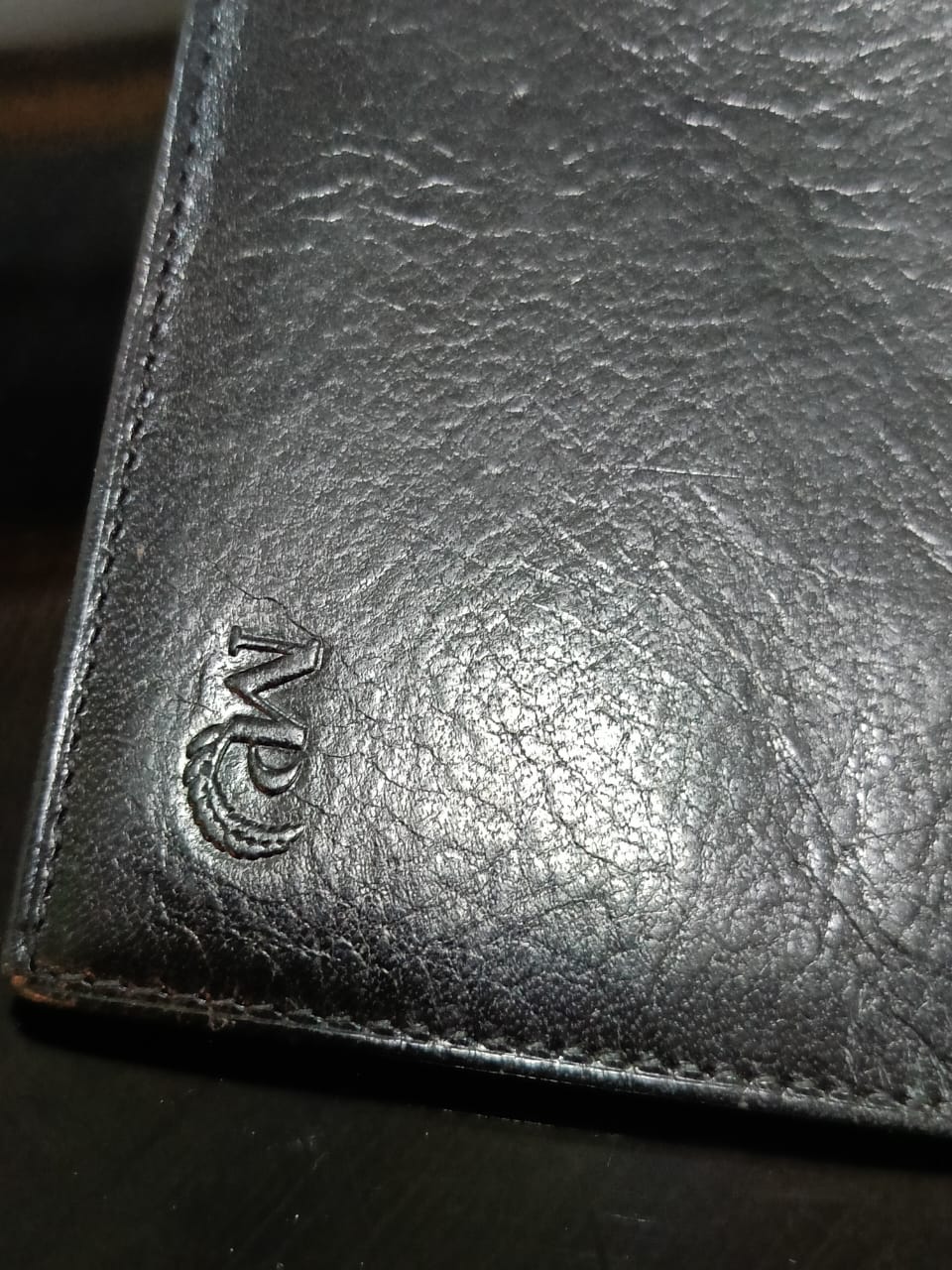 Portefeuille en cuir