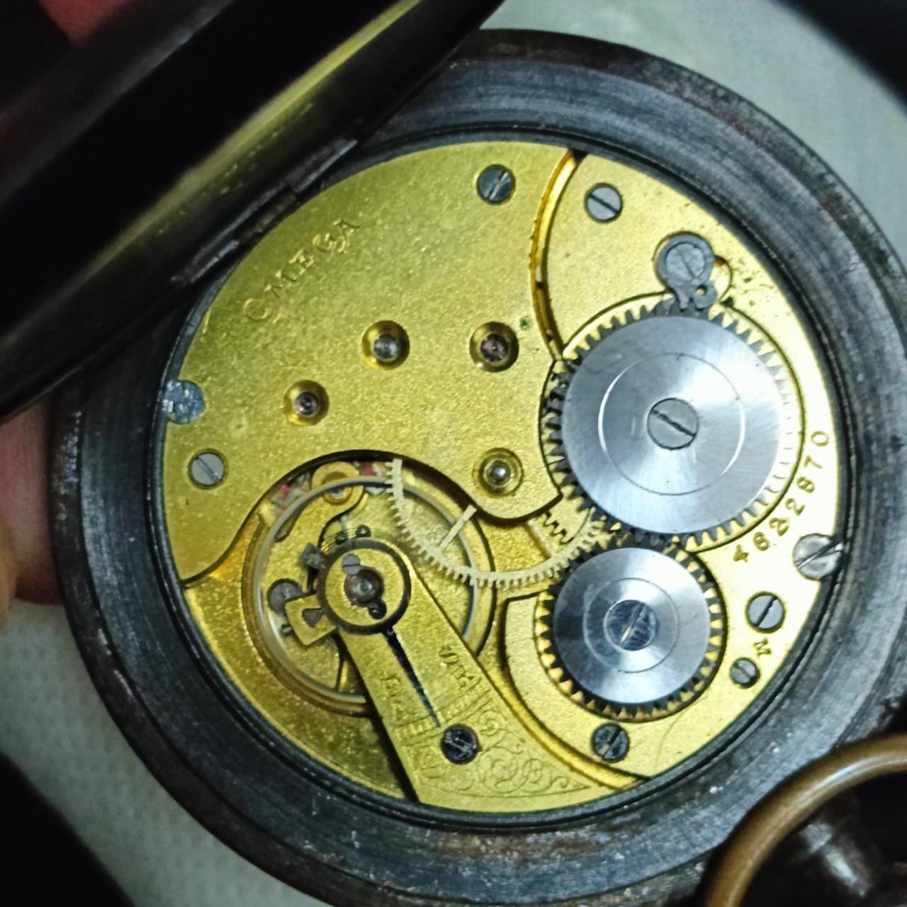 Montre gousset Omega