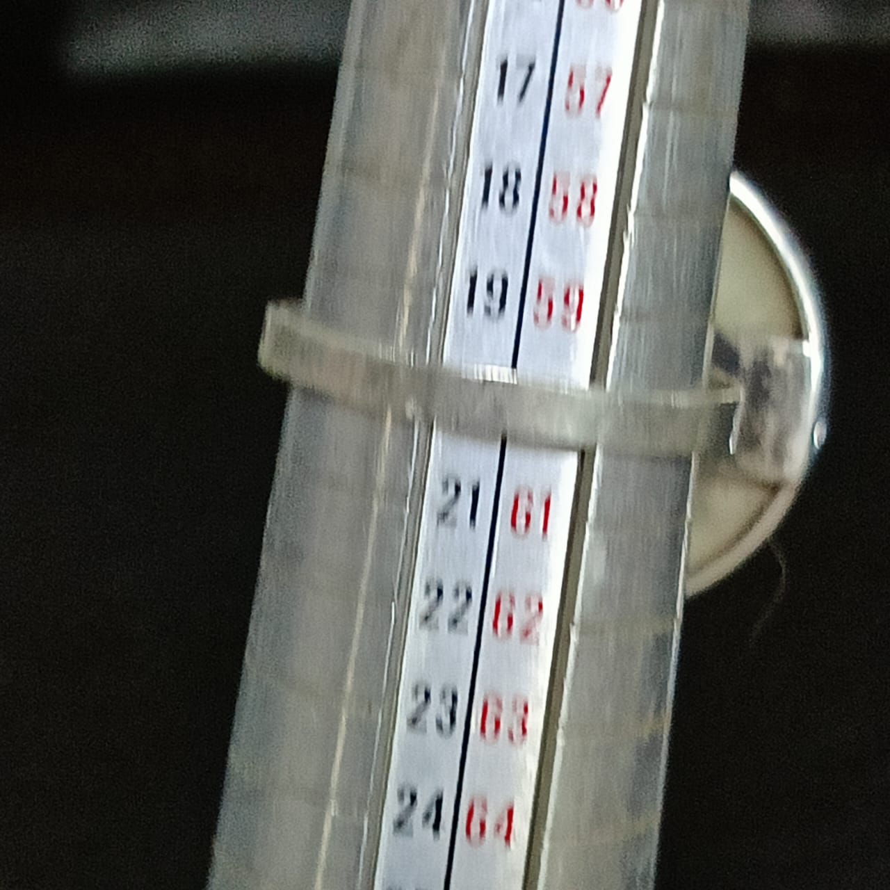 خاتم فضة نسائي