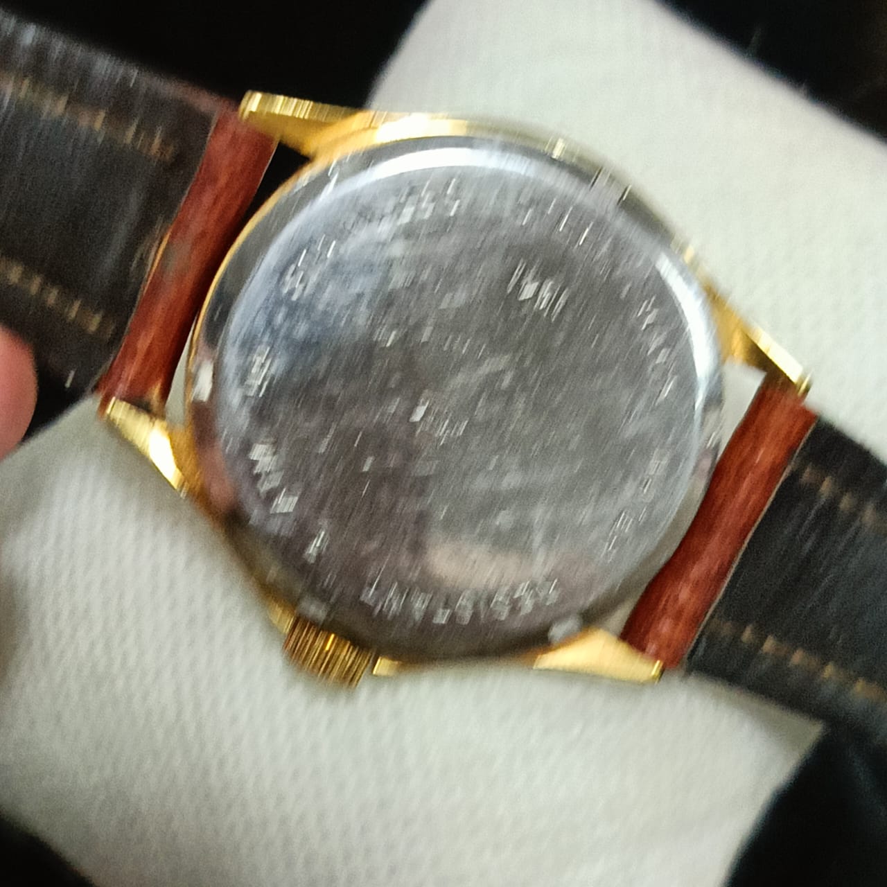 Montre Maty automatique original plaqué or