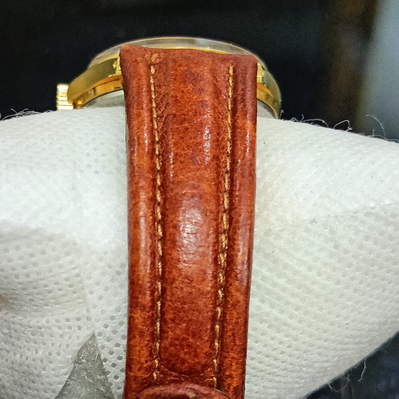 Montre Maty automatique original plaqué or