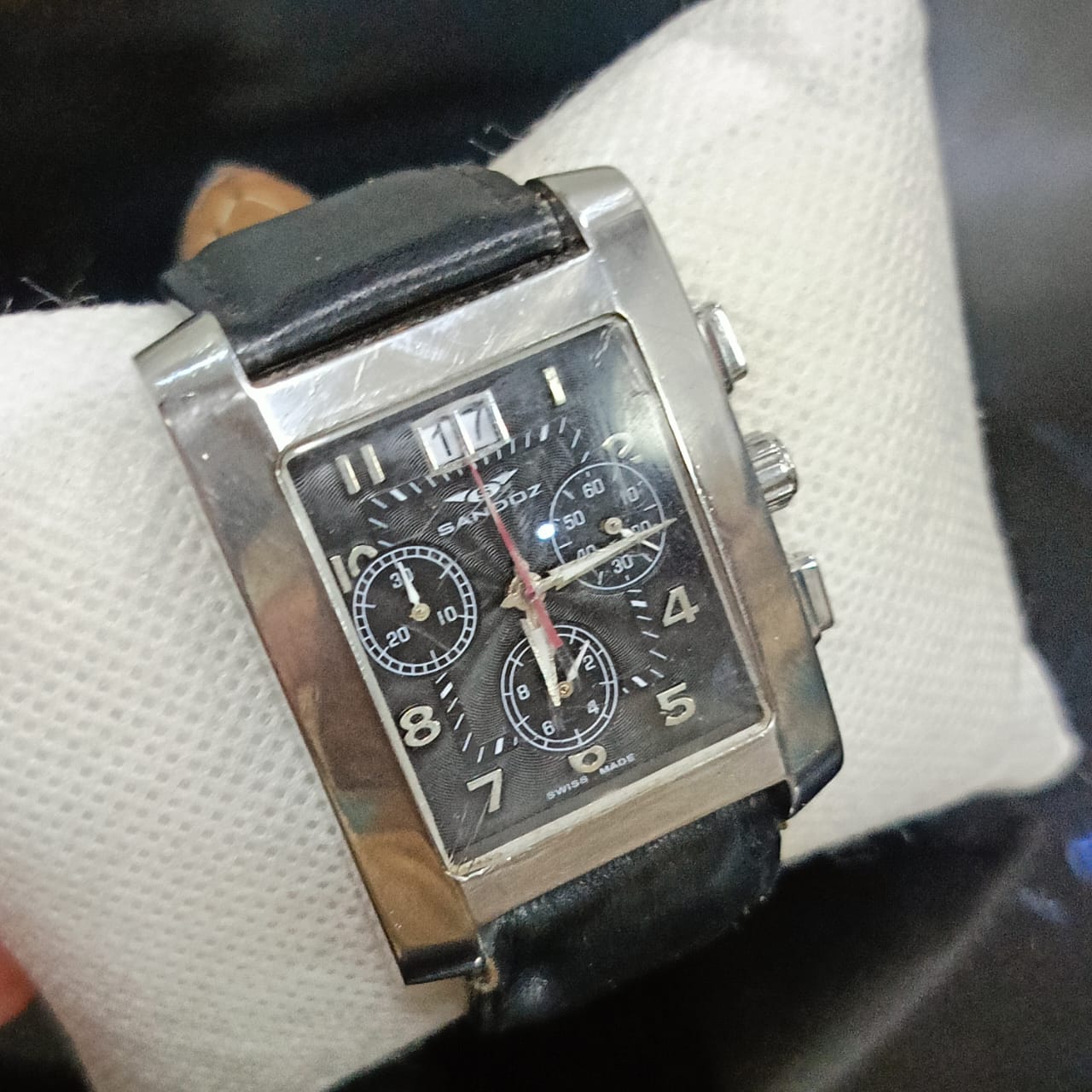 Montre Sandoz chronographe original